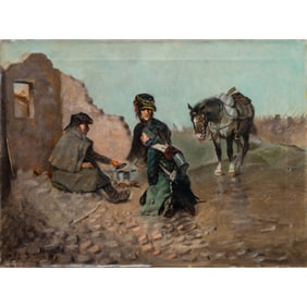 Painting, Henri-Eugene Louvet