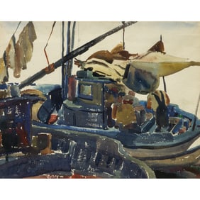 Watercolor, Arthur Beaumont