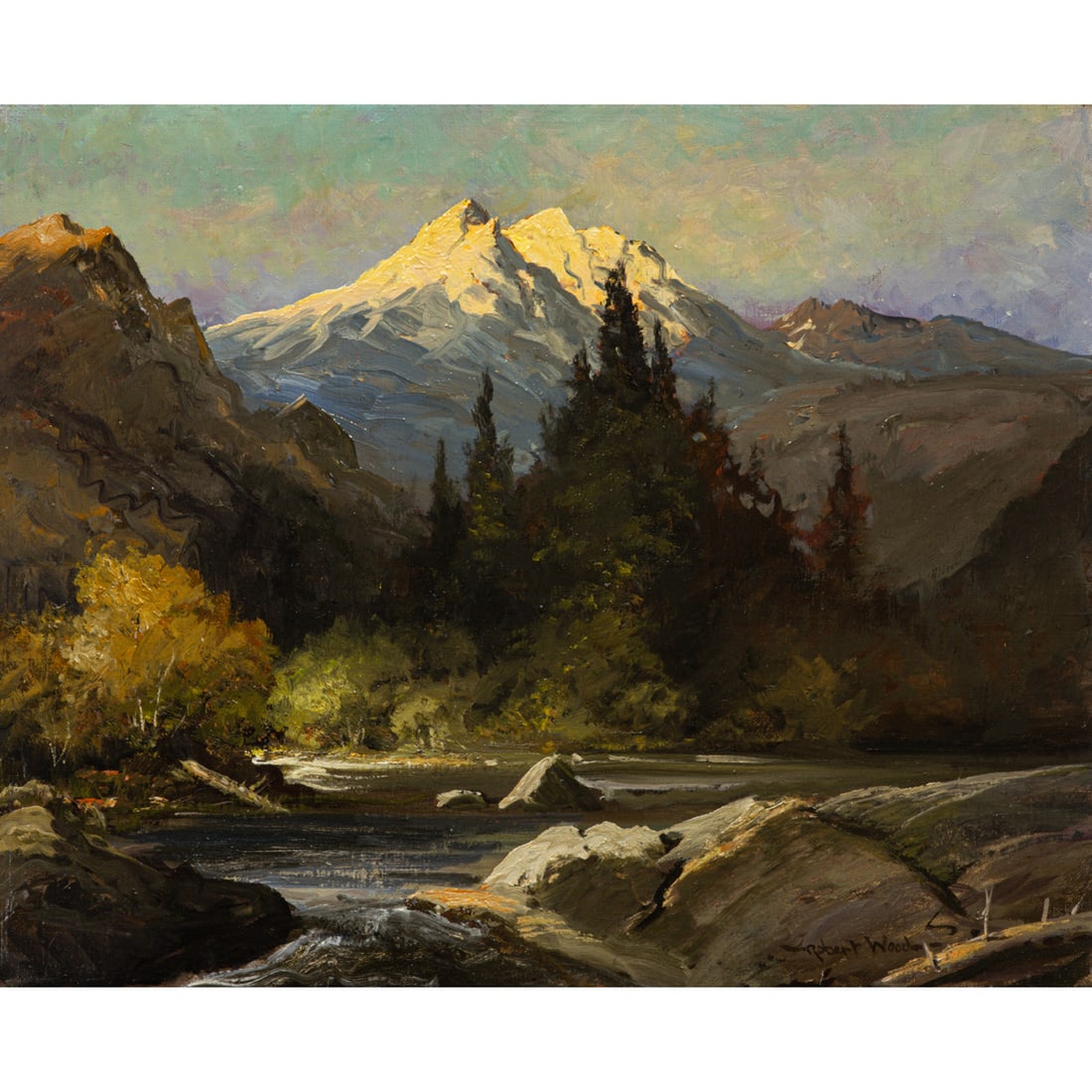 Painting, Robert Wood (1 of 4)