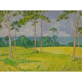 Painting, Carl Olaf Eric Lindin