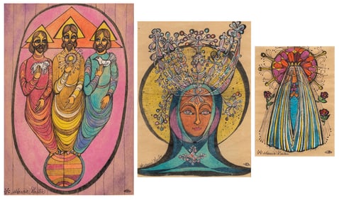 Works on paper, Marcia Gaiter