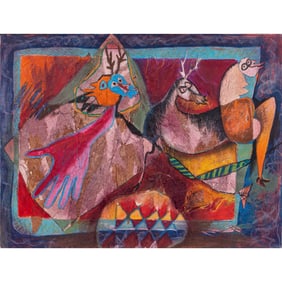 Work on paper, Alejandro Santiago