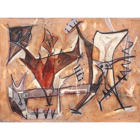 Work on paper, Alejandro Santiago