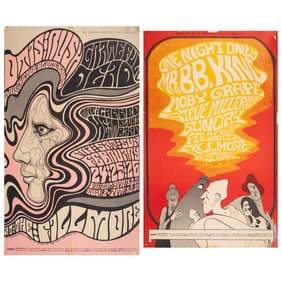 Rock Posters, Bill Graham 51 and 52