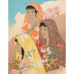 Print, Paul Jacoulet