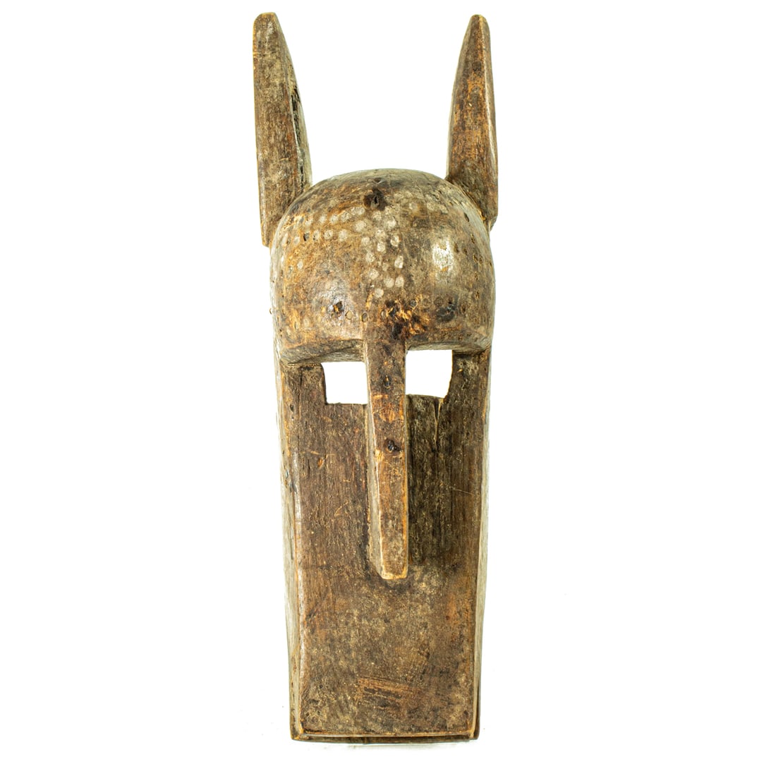 A Bambara horned mask (1 of 4)