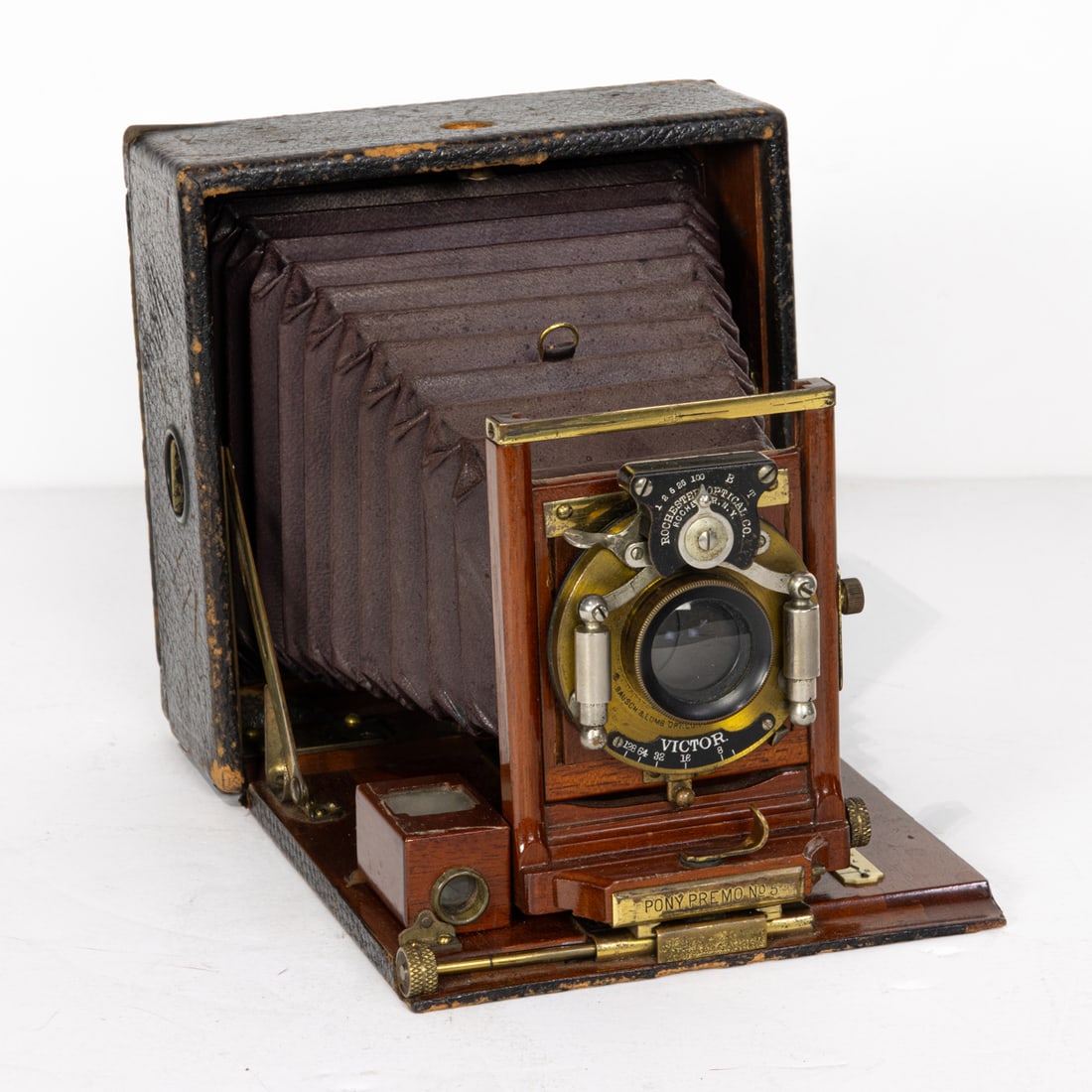A Rochester Optical Company Pony Premo No.5 folding bed camera (1 of 1)