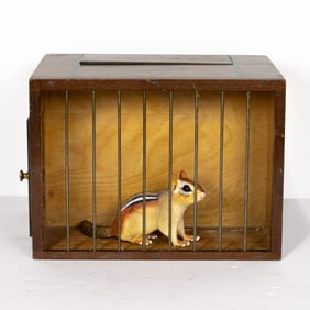 A Magicians' disappearing guinea pig box from the Bill King Collection