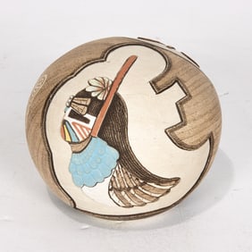 A David Lalo Hopi Pueblo object
