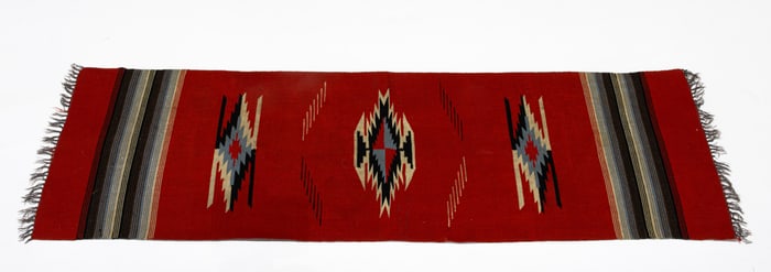 A Chimayo style blanket