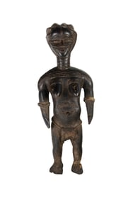 A large Dan female figure