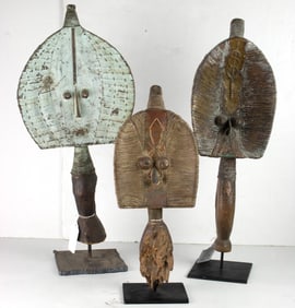 Three African reliquaries
