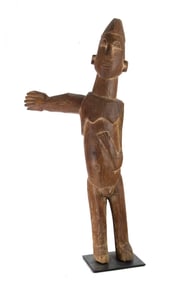 A Lobi standing male figure