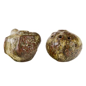 Two Jorgen Mogensen (Denmark, 1927-2004) pottery vases