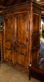A French Provincial armoire, Senator Feinstein Estate