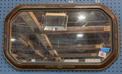 A Chinoiserie wall mirror