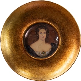 Miniature Portrait, European School (19th century)