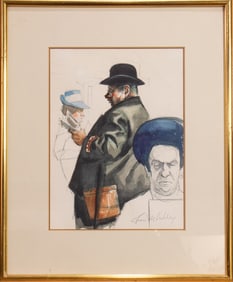 Watercolor, Frank Nelson Ashley