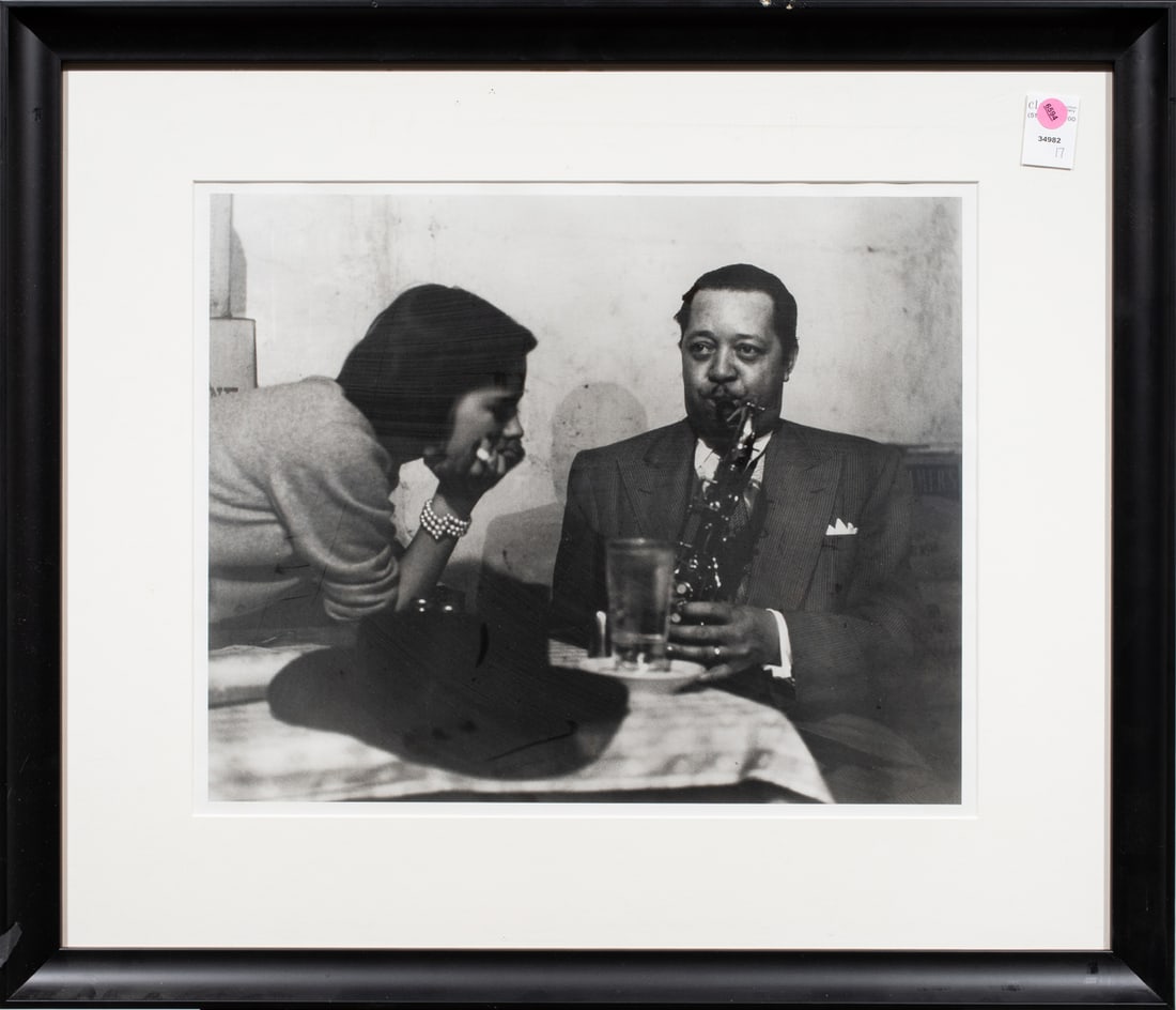 Photograph, American School (20th century): American School (20th century), Lester Young, digital print, overall (with frame): 24.25"h x 28.25"w