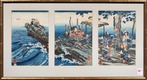 Utagawa Kuniyoshi - Tamatori