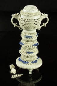 A Japanese Hirado lantern