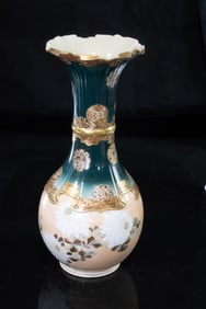 A Japanese Satsuma Art Nouveau style vase