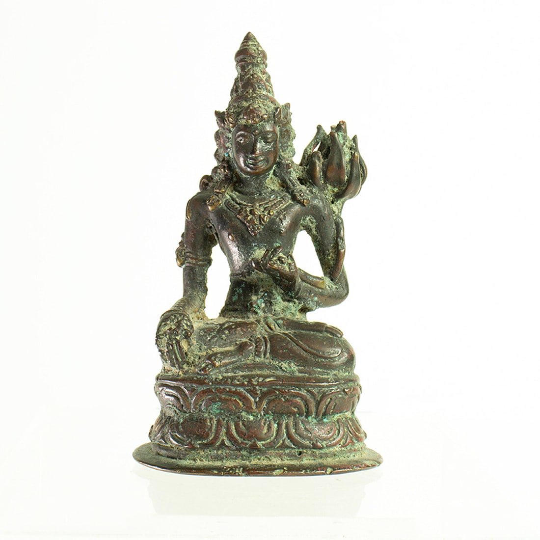 A South Asian bronze Hindu figure (1 of 1)