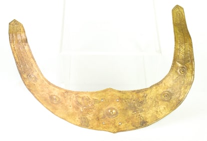 An Indonesian gilt copper frontal