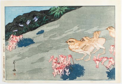 Hiroshi Yoshida - Raicho and Komagusa