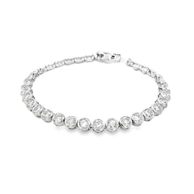 Diamond and Platium Bracelet, with AIGL Certificate