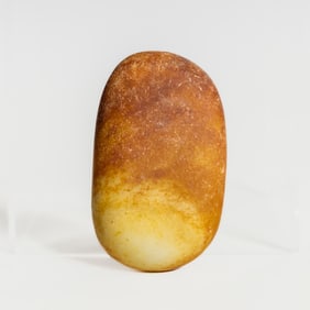 Chinese Russet Jade Pebble