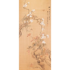 Jiang Feng (Qing Dynasty) - Chinese Painting of Plum Blossom