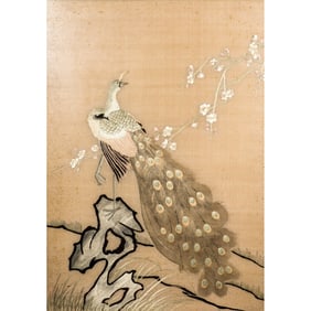 Chinese Framed Silk Embroidered Panel