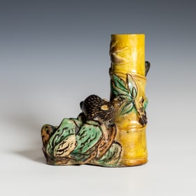 Chinese Shiwan Vase, 19th Century