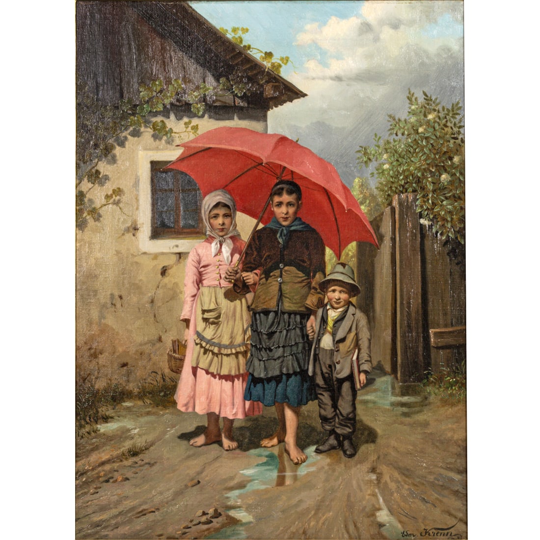 Painting, Edmund Frederic Arthur Krenn (1 of 6)