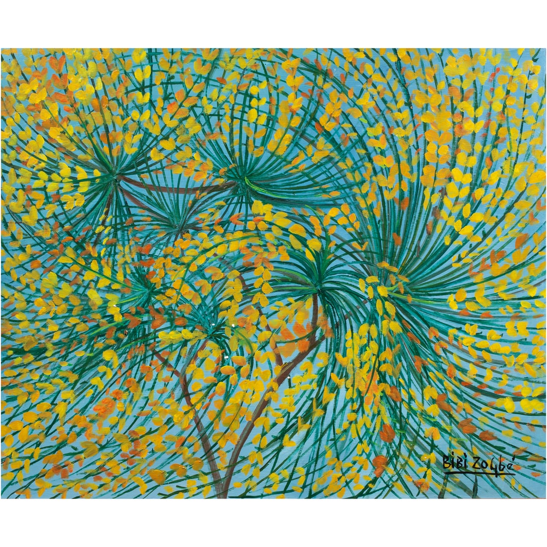 Painting, Bibi Zogbe (1 of 5)