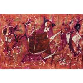 Work on paper, Alejandro Santiago