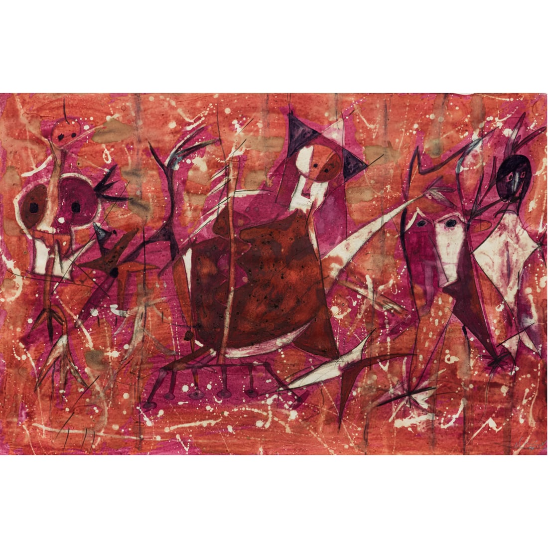 Work on paper, Alejandro Santiago (1 of 4)