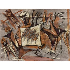 Work on paper, Alejandro Santiago