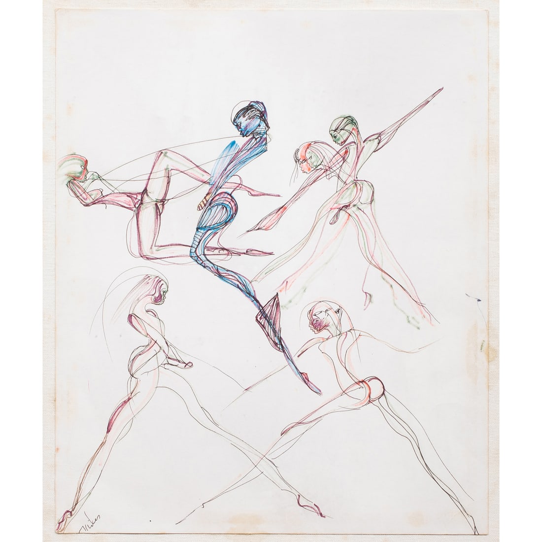 Work on paper, Miles Davis (1 of 4)