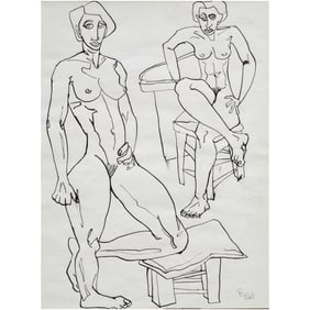 Work on paper, Ruth Wall