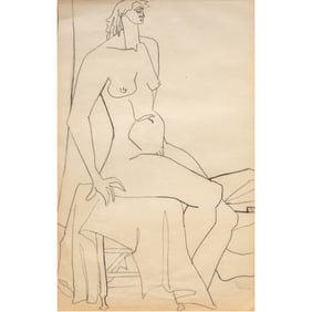 Work on paper, Ruth Wall