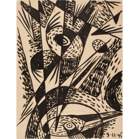 Work on paper, Gordon Onslow-Ford