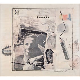 Print, Robert Rauschenberg