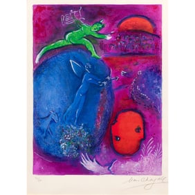 Print, Marc Chagall