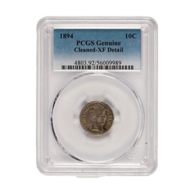An 1894 Barder dime