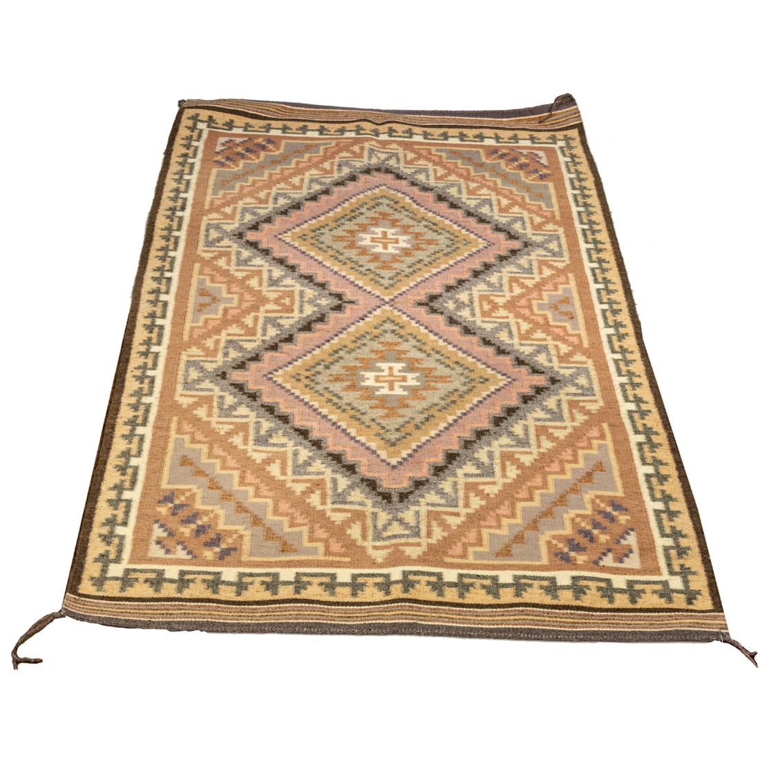 A Navajo flatweave blanket by Lena Begay (1 of 3)