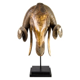 A Baole ram dance mask