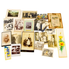 A group of photograph and ephemera from Cameron House, San Francisco, including 75 photographs
