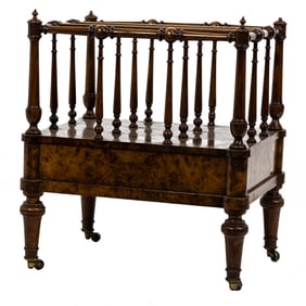 An English Georgian canterbury circa 1800